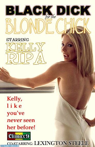 Kelly Ripa Fake, Horny, Magazine Cover, Porn