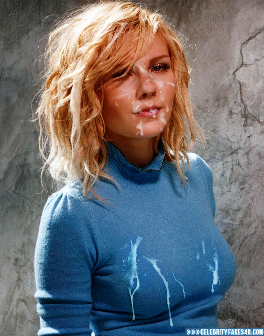 Kirsten Dunst Fake, Blonde, Cum Facial, Cumshot, Porn