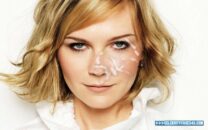 Kirsten Dunst Blonde Cum Facial Porn Fake 002