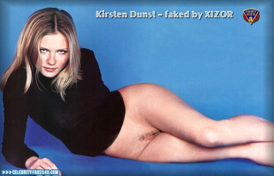 Kirsten Dunst Fake, Horny, Nude, Pantiless, Porn