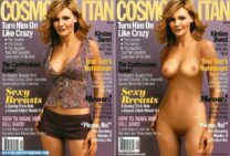 Kirsten Dunst Magazine Cover Nude Body 001