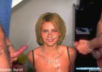 Kirsten Dunst Gangbang Cum Facial Nsfw Sex Fake 001