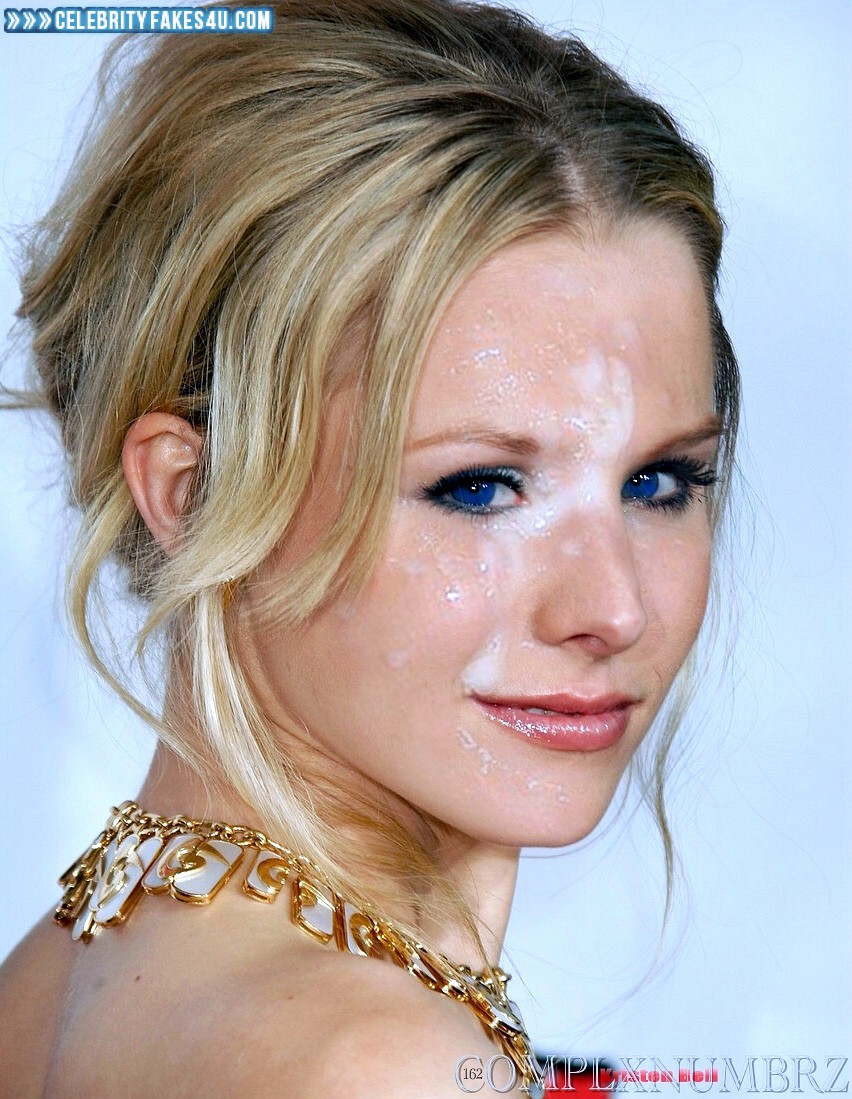 Kristen Bell Fake, Cum Facial, Porn