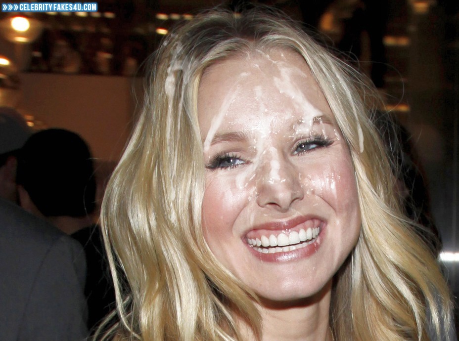 Kristen Bell Fake, Cum Facial, Porn