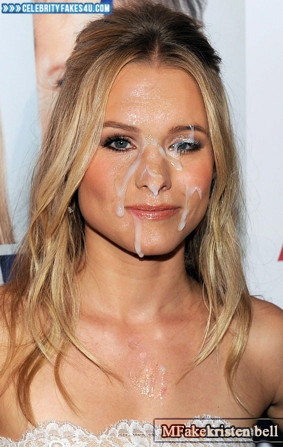 Kristen Bell Fake, Cum Facial, Porn