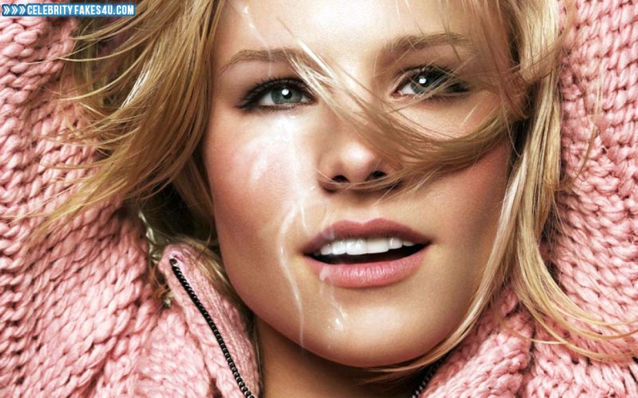 Kristen Bell Fake, Cum Facial, Porn