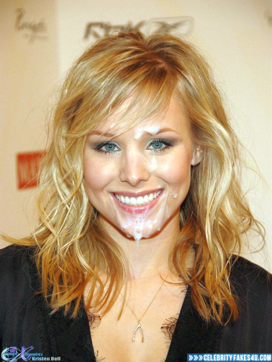 Kristen Bell Fake, Cum Facial, Porn