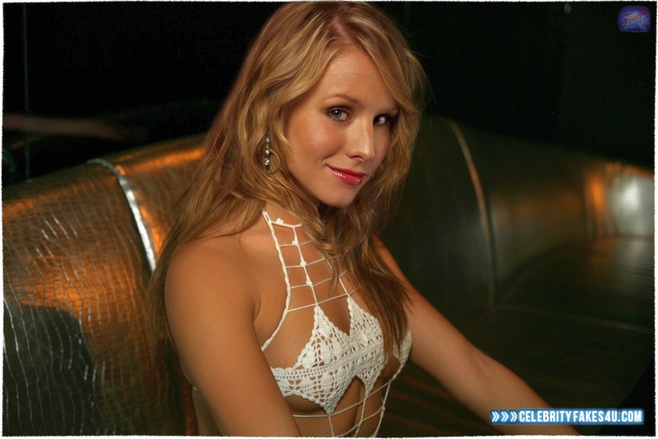 Kristen Bell Fake, Horny, Lingerie, Porn