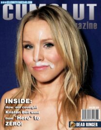 Kristen Bell Magazine Cover Facial Cumshot Xxx 001