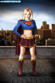 Kristen Bell Pokies Supergirl Nude 001