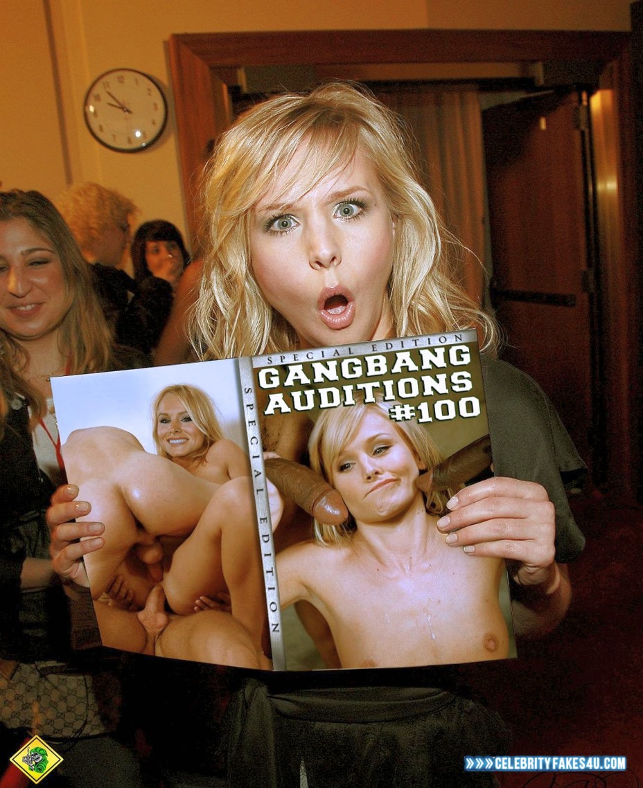 Kristen Bell Fake, Double-Penetration Sex, Porn