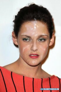 Kristen Stewart Facial Cumshot 002