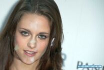 Kristen Stewart Facial Cumshot 008