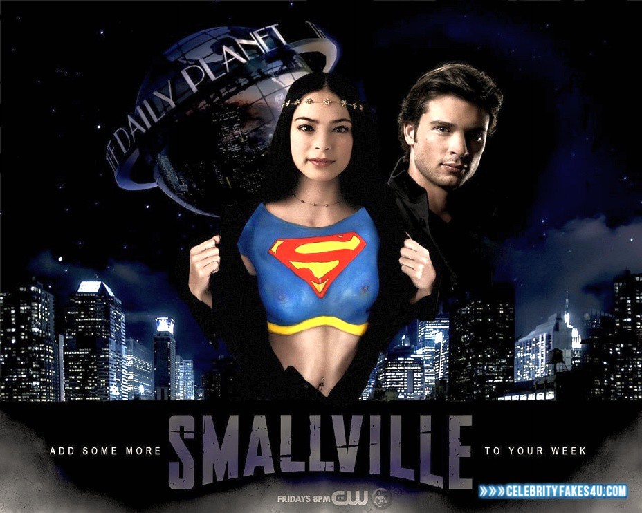 Kristin Kreuk Fake, Smallville, Tits, Porn