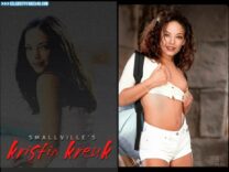 Kristin Kreuk Exposes Her Small Boobs Nsfw 001