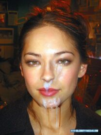 Kristin Kreuk Leaked Cum Facial 001