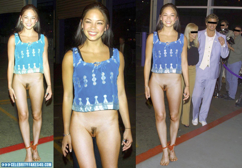 Kristin Kreuk Fake, Pantiless, Public, Porn