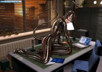 Kylie Minogue Latex Catwoman 001