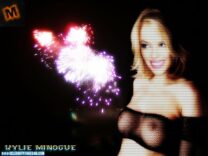 Kylie Minogue See Thru Lingerie Fakes 001