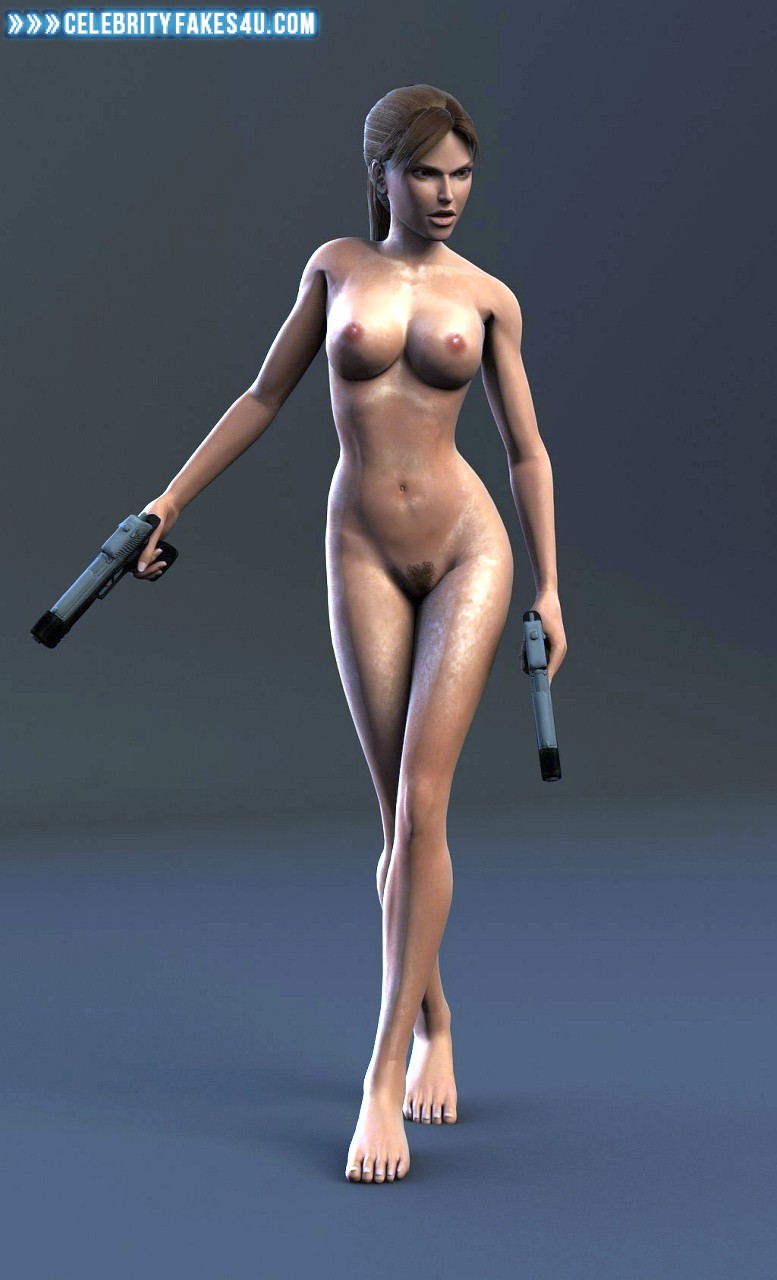Lara Croft Fully Nude Body Exposed Boobs 001 Â« Celebrity Fakes 4U