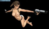 Lara Croft Sexy Legs Hot Tits Nsfw 001