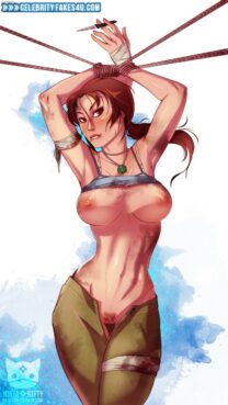 Lara Croft Toon Bondage Nudes 001