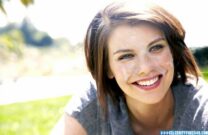 Lauren Cohan Facial Cumshot Outdoors Fake 001