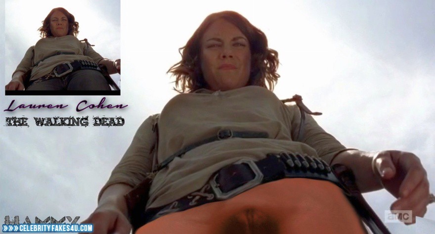 Lauren Cohan Fake, Pussy, Series, Upskirt, Walking Dead, Porn