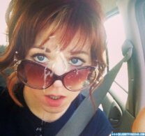 Lindsey Stirling Cumshot Facial Selfie Nsfw Fake 001