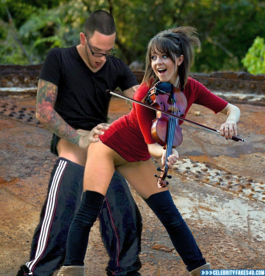 Lindsey Stirling Fake, Doggystyle Sex, Horny, Outdoor, Sex, Porn