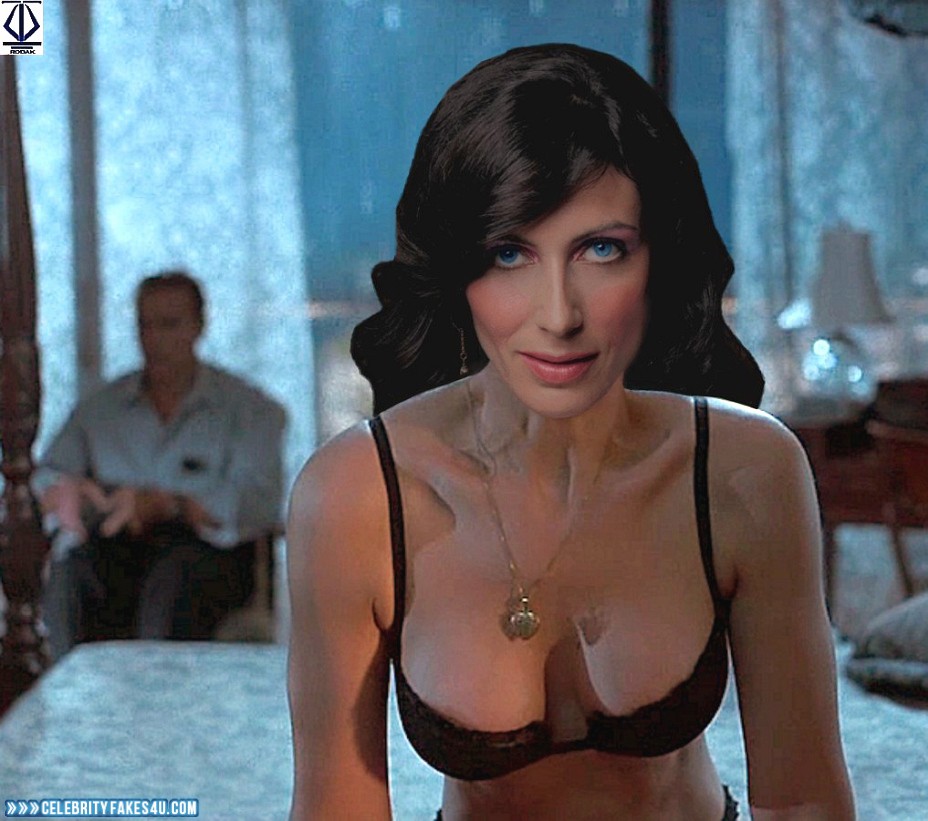 Lisa Edelstein Fake, Bra, Very Nice Tits, Porn