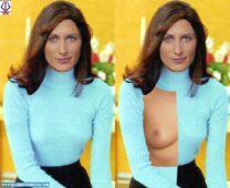 Lisa Edelstein Exposed Boobs 001