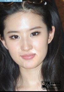 Liu Yifei Cum Facial 001