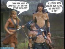 Lucy Lawless Big Tits Xena Warrior Princess Nudes 001