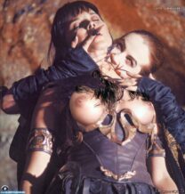 Lucy Lawless Breasts Exposed Xena Warrior Princess Fakes 001