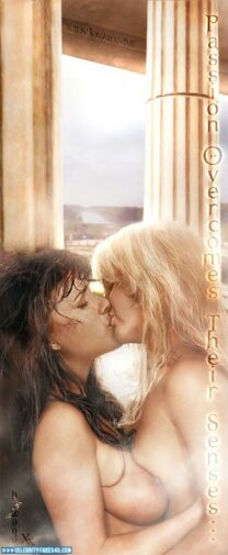 Lucy Lawless Kiss Xena Warrior Princess 001