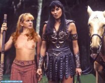 Lucy Lawless Topless Xena Warrior Princess Fakes 001