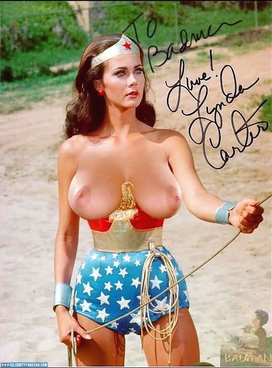 Lynda Carter Fake, Big Tits, Wonder Woman, Porn