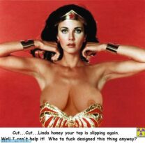 Lynda Carter Boob Slip Wonder Woman 001