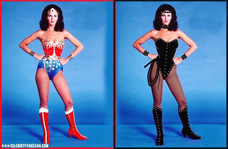 Lynda Carter Fake, Costume, Wonder Woman, Porn