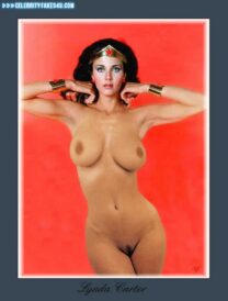 Lynda Carter Nude Body Hot Flat Belly Shot 001