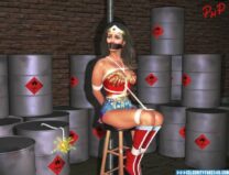 Lynda Carter Rope Play Bondage Wonder Woman 001