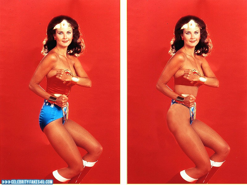 Lynda Carter Fake, Sexy Legs, Wonder Woman, Porn