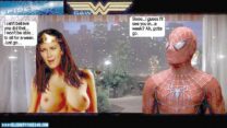 Lynda Carter Spider Man Exposed Breasts 001