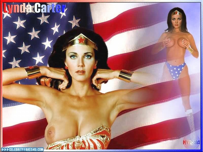 Lynda Carter Fake, Tits, Wonder Woman, Porn