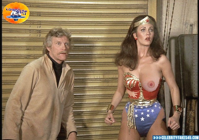 Lynda Carter Fake, Tit Slip, Wonder Woman, Porn