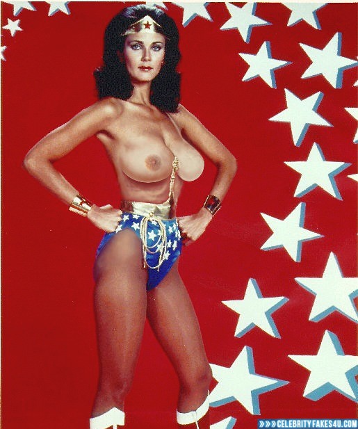 Lynda Carter Fake, Big Tits, Topless, Wonder Woman, Porn