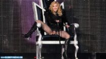 Madonna Legs Spread Public Naked 001