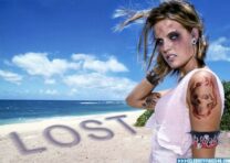 Maggie Grace Beach Lost (tv Series) Fake 001