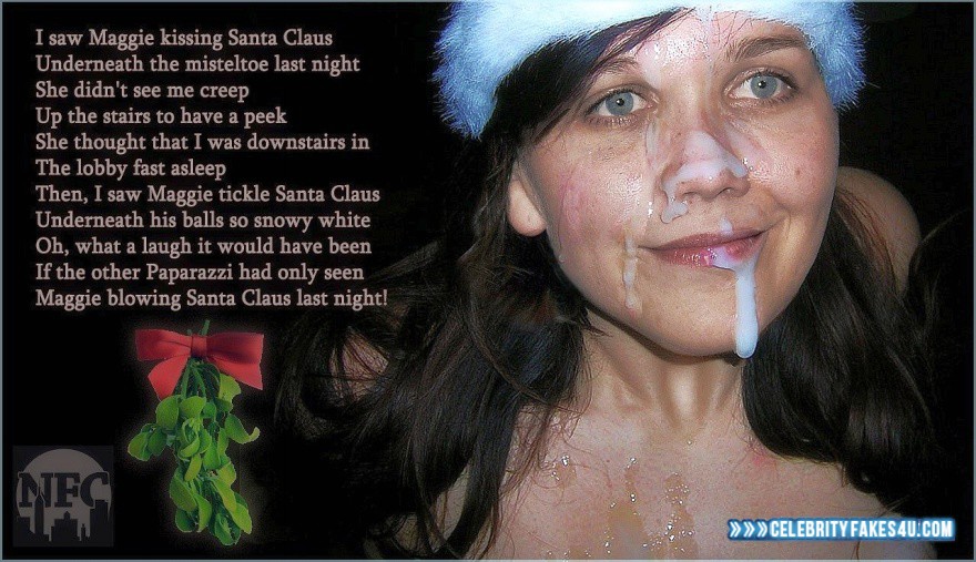 Maggie Gyllenhaal Fake, Cum Facial, Cumshot, X-Mas, Porn